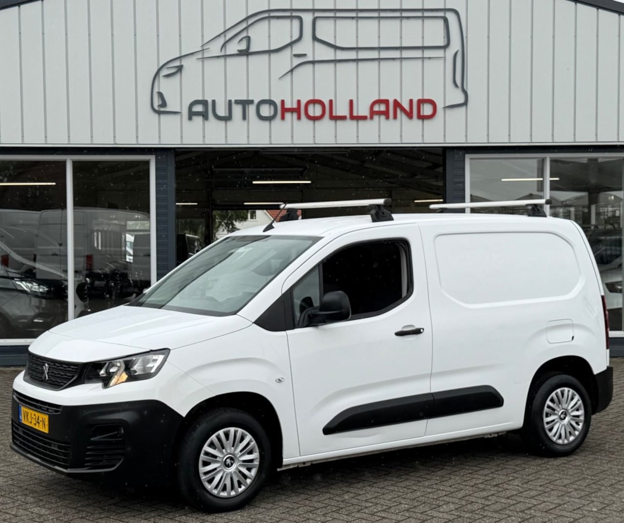 Peugeot Partner - 1.5 BLEUHDI 56KW 76PK EURO 6 AIRCO/ CRUISE CONTROL/ DAKDRAGERS/ SCHUIFDEUR/ 100% DEALEROND - AutoWereld.nl