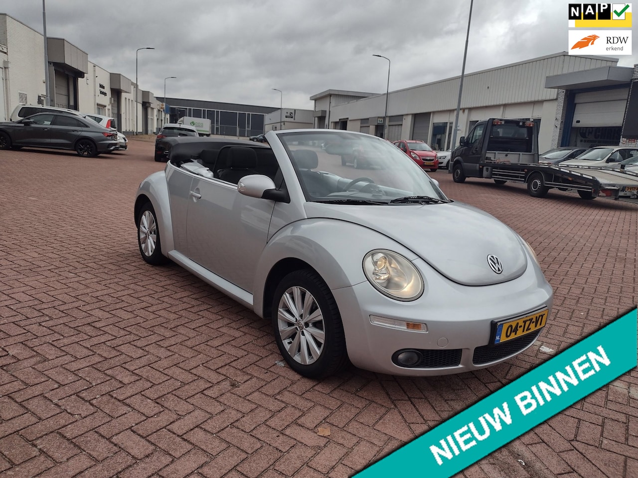 Volkswagen New Beetle Cabriolet - 1.6 Highline MOOIE AUTO BEL 0619590613 - AutoWereld.nl