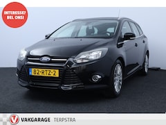 Ford Focus Wagon - 1.6 EcoBoost Titanium/ Trekhaak/ Voorruitverw./ Stoelverw./ Keyless/ Clima/ Cruise/ Multi.
