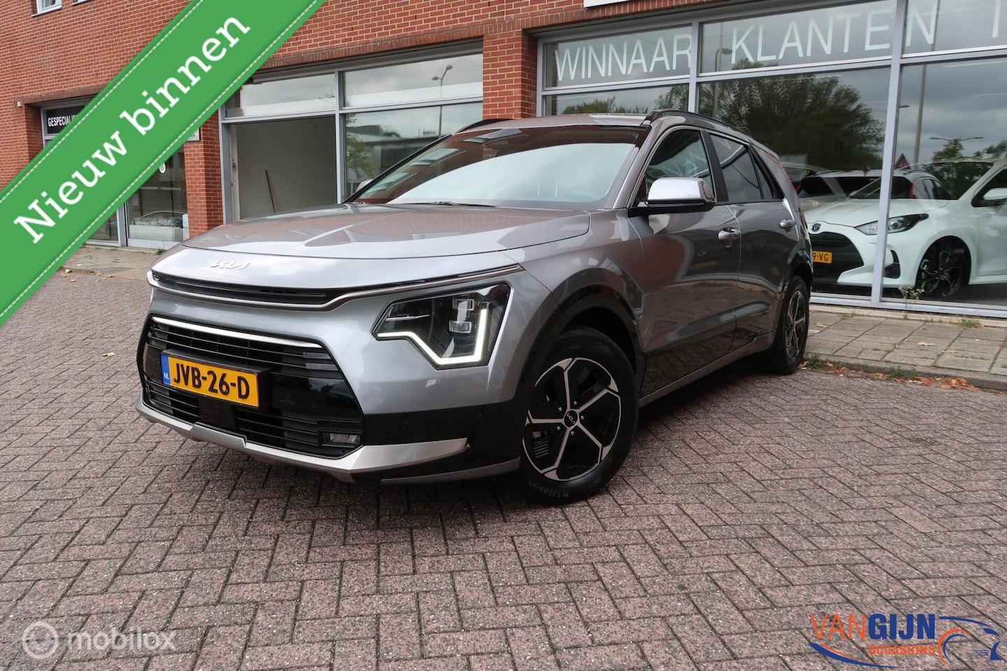 Kia Niro - 1.6 GDi Hybrid ExecutiveLine Carpaly Navi pano - AutoWereld.nl