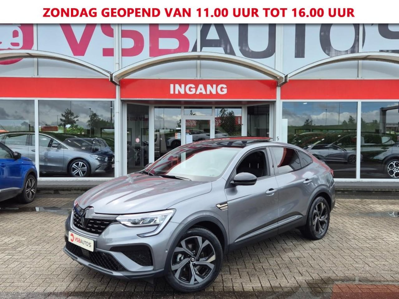 Renault Arkana - 1.6 E-TECH AUT. ENGINEERED PANO-DAK NAVI CAMERA CARPLAY AIRCO LMV PDC - AutoWereld.nl