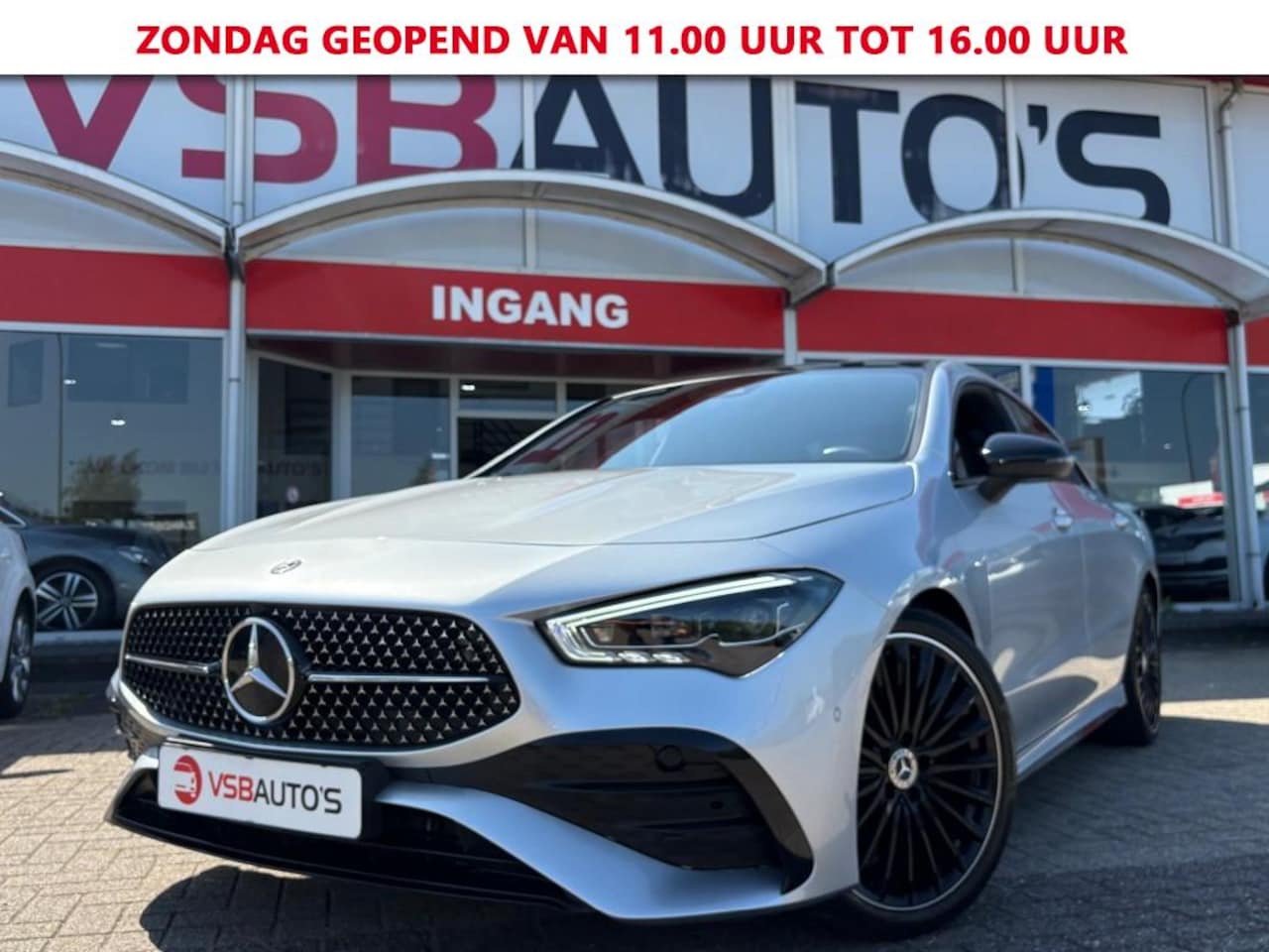 Mercedes-Benz CLA-Klasse - CLA 180 AUT. FACELIFT PANO-DAK NAVI SFEERVERLICHTING CAMERA CARPLAY AIRCO LMV PDC - AutoWereld.nl