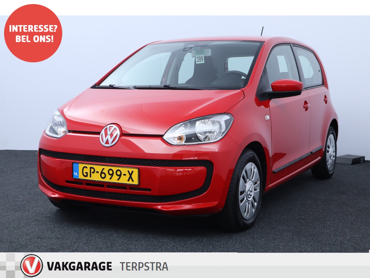 Volkswagen Up! - 1.0 move up! BlueMotion/ 5-Drs/ Airco/ C.V. Afstand/ Elek. Ramen/ Isofix/ Radio-CD AUX/ Ge - AutoWereld.nl