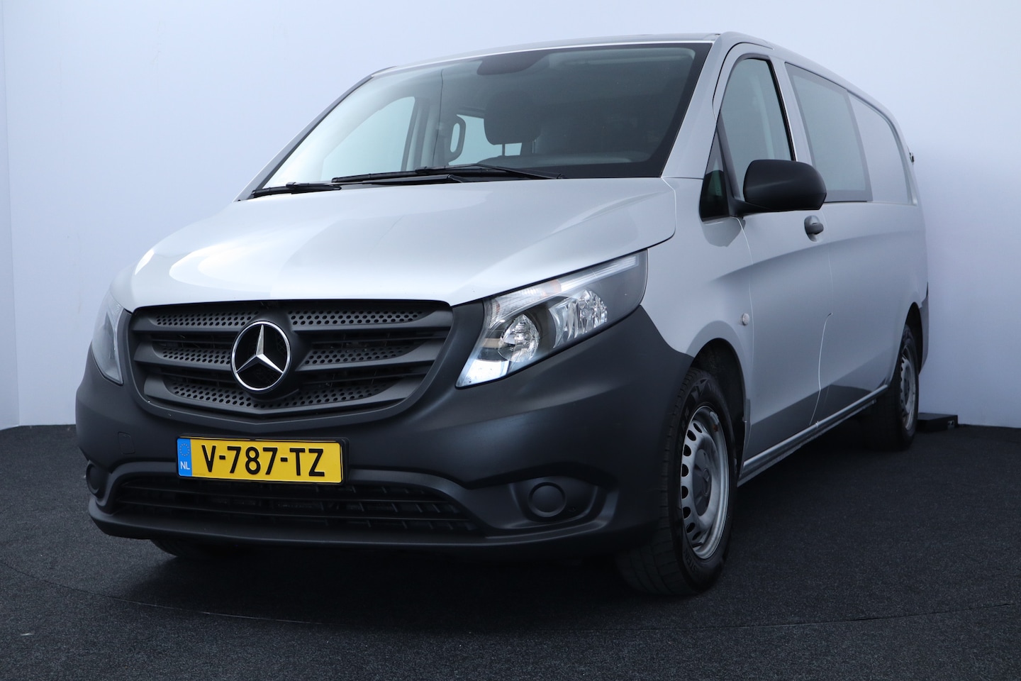 Mercedes-Benz Vito - 114 CDI Extra Lang Comfort/ Dubbele Cabine!/ Automaat/ Trekhaak/ Camera/ Bluetooth/ Navi/ - AutoWereld.nl