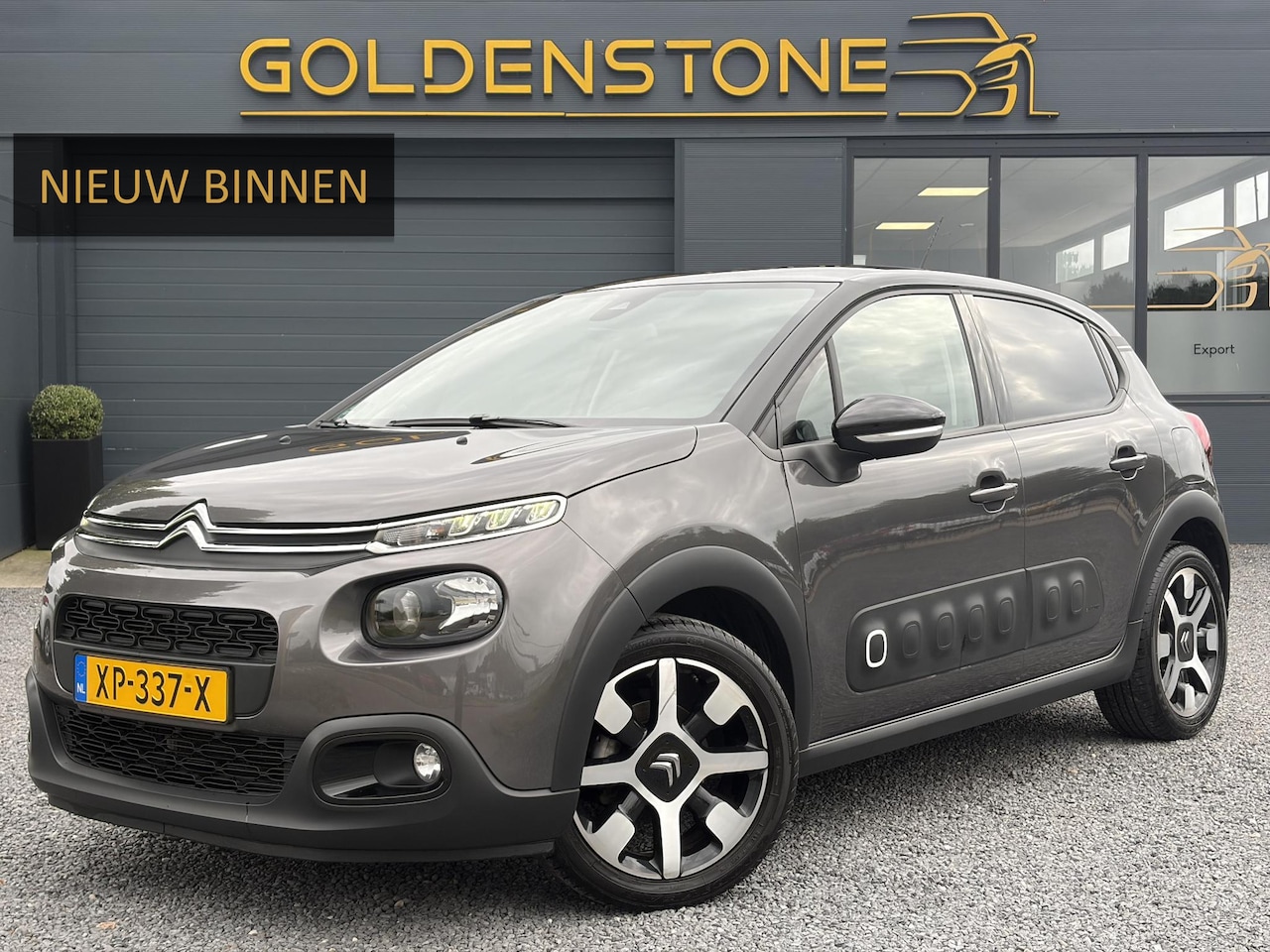 Citroën C3 - 1.2 PureTech S&S Shine D-riem vv in 02-2025 l 1e Eigenaar l Dealer Onderhouden l 110pk l N - AutoWereld.nl