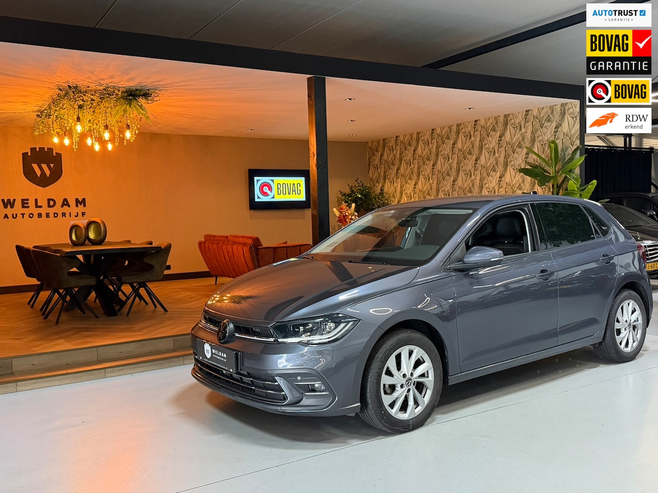 Volkswagen Polo - 1.0 TSI Style|IQ.Light|Carplay|Virtual Cockpit|Keyless|Camera|Alcantara|Adaptieve Cruise|S - AutoWereld.nl