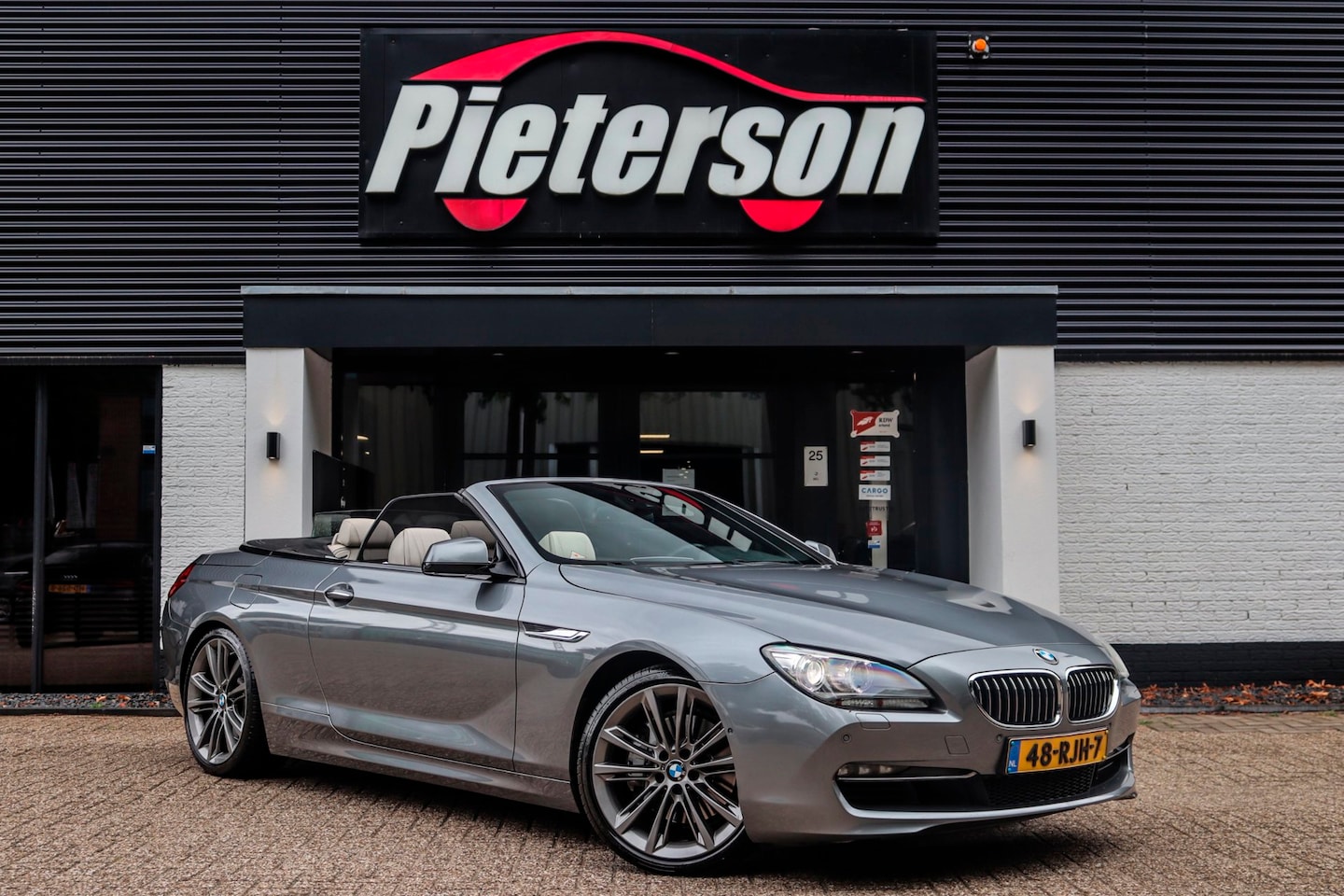 BMW 6-serie Cabrio - 640i NAP DEALER OH HUD MEMORY LEDER XENON - AutoWereld.nl
