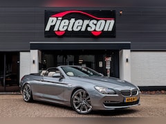 BMW 6-serie Cabrio - 640i NAP DEALER OH HUD MEMORY LEDER XENON