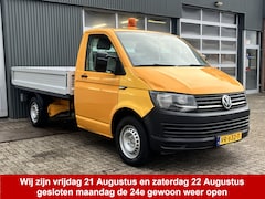Volkswagen Transporter - 2.0 TDI L2H1 Pick up open laadbak Pick-up met Airco Trekhaak 2200kg trekgewicht Telefoonve