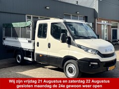 Iveco Daily - 35S12D 2.3 345 Euro 6 Trekgewicht 3500kg 6 persoons Airco Pick-up Open laadbak Bakwagen 1e