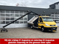 Iveco Daily - 65C15 Laadkraan Drie Zijdenkipper4050kg laadvermogen 2-Persoons Open laadbak Pick-up P-up