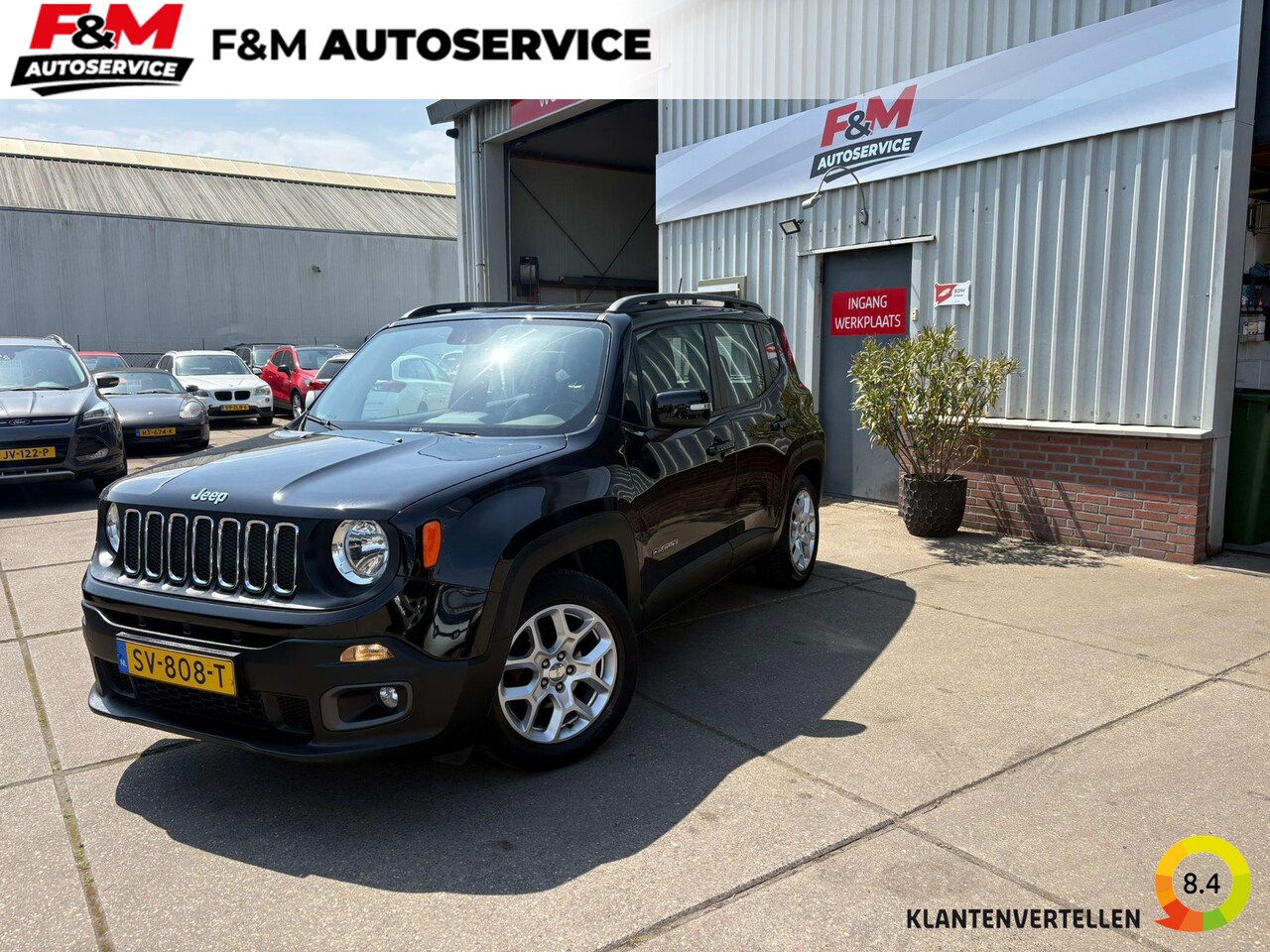 Jeep Renegade - 1.4 MultiAir Night Eagle Airco, cruise, trekhaak - AutoWereld.nl