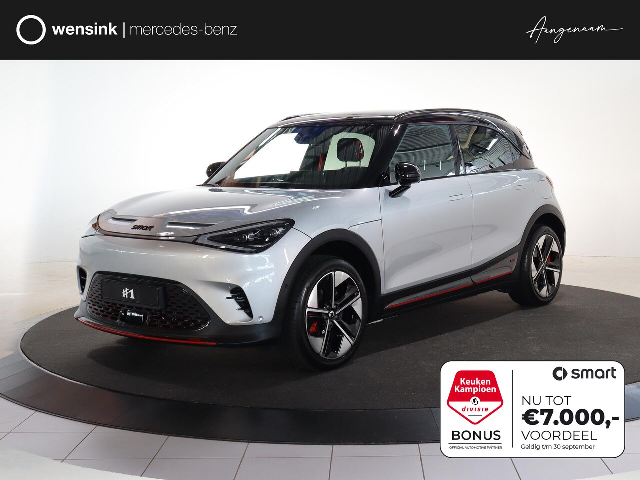 Smart #1 - BRABUS 66 kWh | Panoramadak | HUD | Keyless entry | 360 Camera | Memory | Drive Pilot | 42 - AutoWereld.nl
