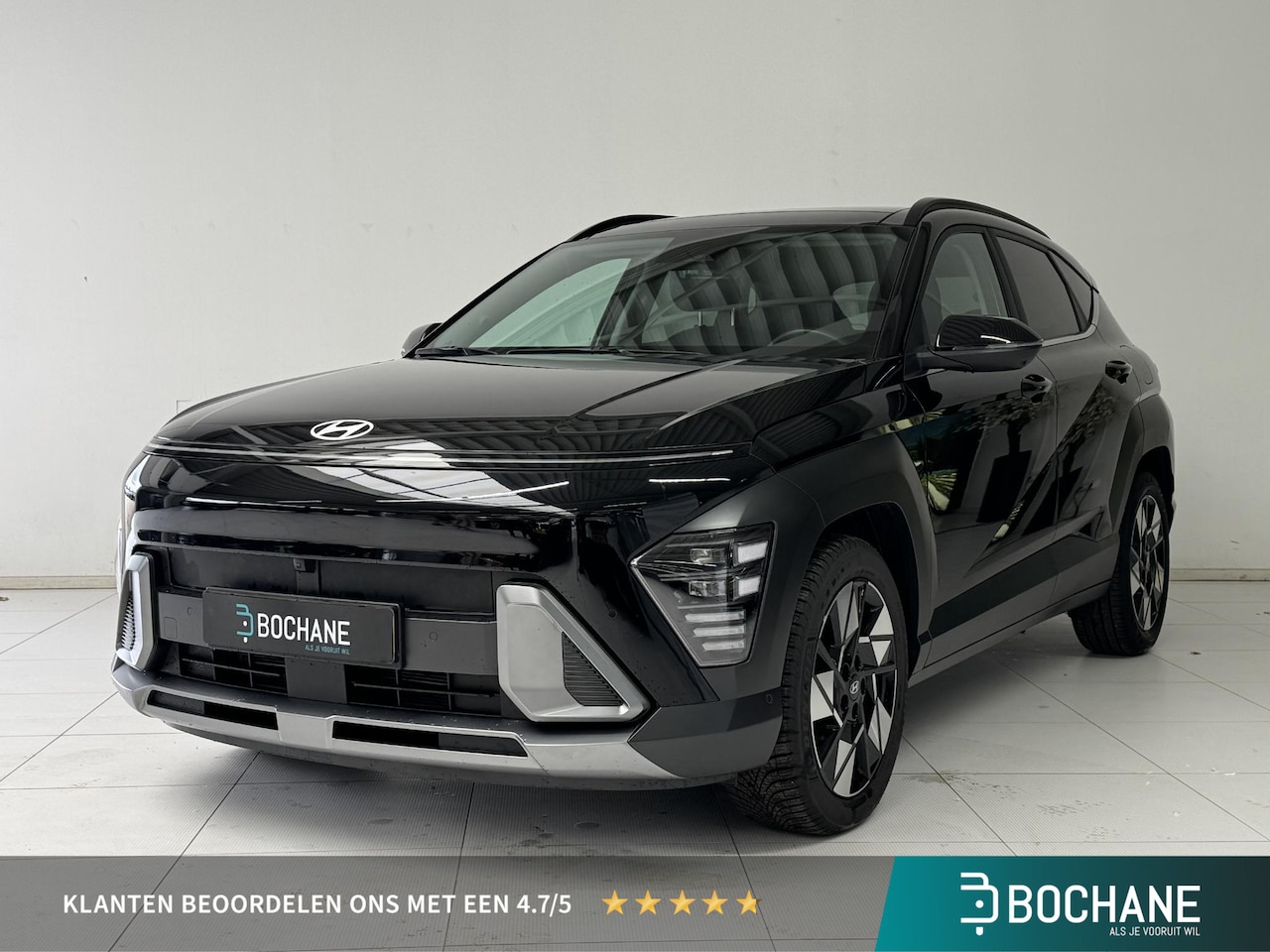 Hyundai Kona - 1.6 GDI HEV Premium Sky | Navigatie | 360° Camera | BOSE-Audio | Stoelverwarming | Panoram - AutoWereld.nl
