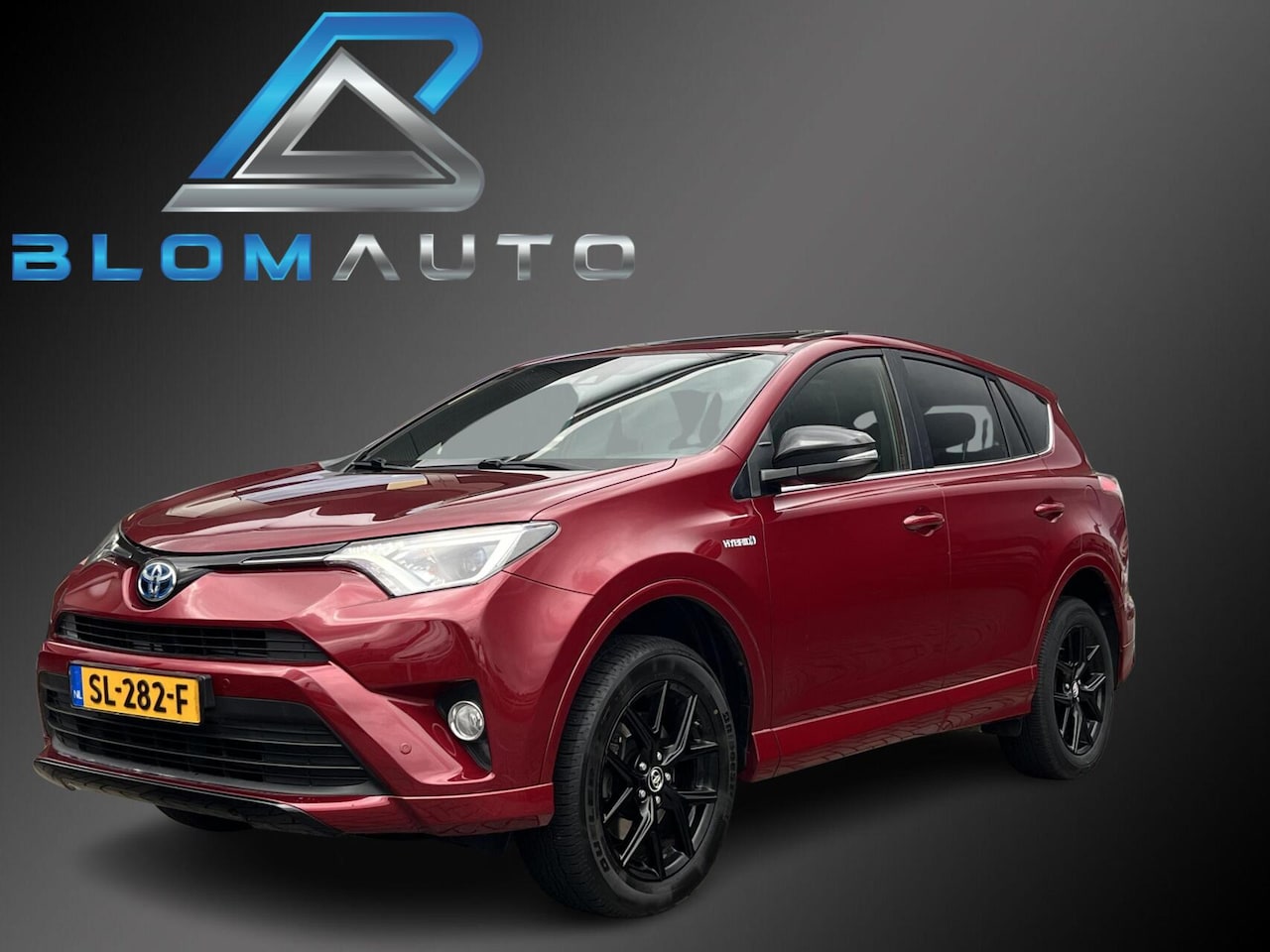Toyota RAV4 - 2.5 Hybrid 197PK Black Ed. SUNROOF+LEDER+NL AUTO - AutoWereld.nl