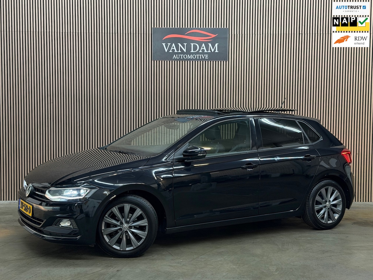 Volkswagen Polo - 1.0 TSI R-Line 2019 DSG NAP PANO LED VIRTUAL - AutoWereld.nl