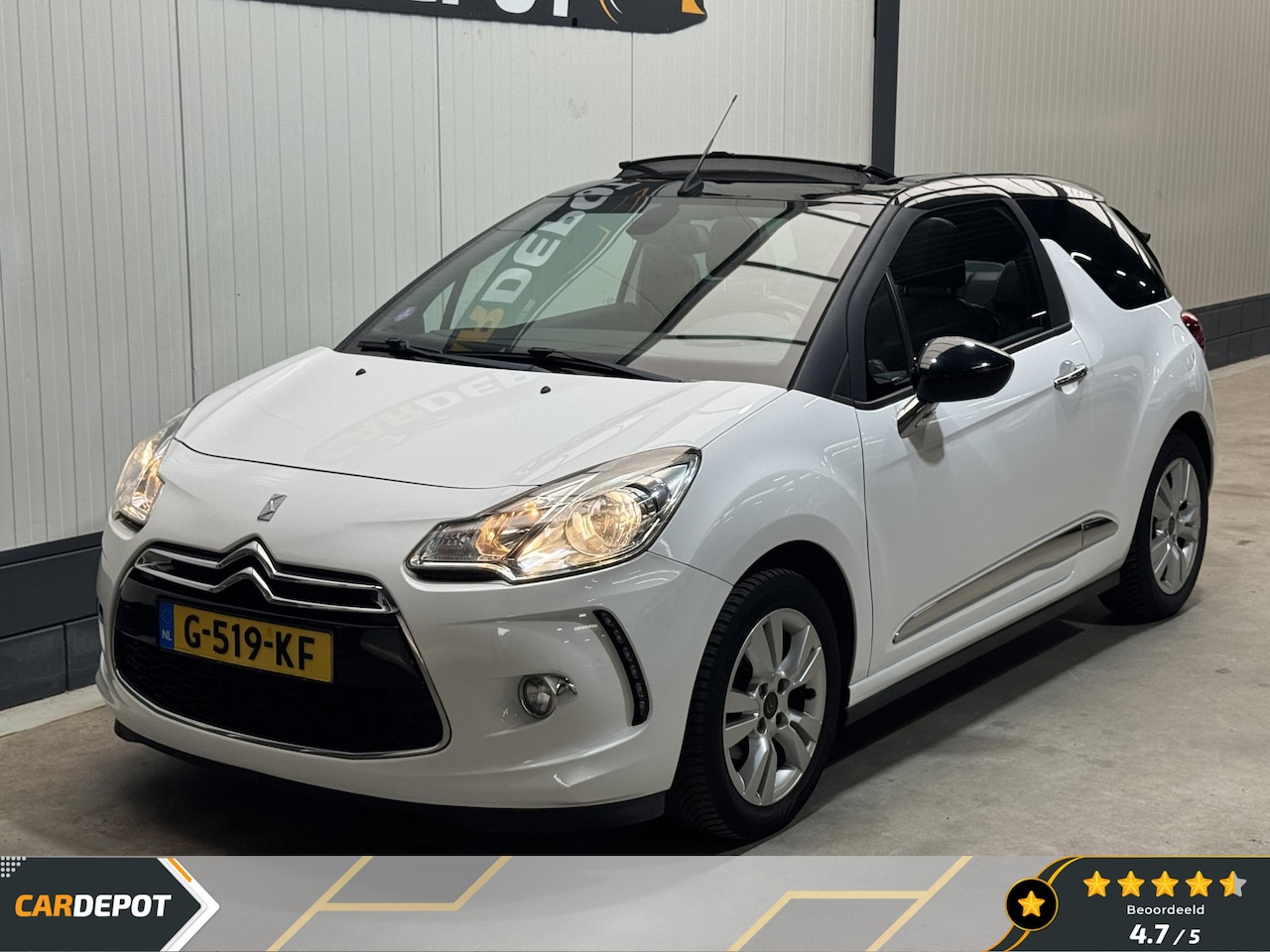 Citroën DS3 Cabrio - 1.2 PureTech Chic Zeer Netjes Cabrio - AutoWereld.nl