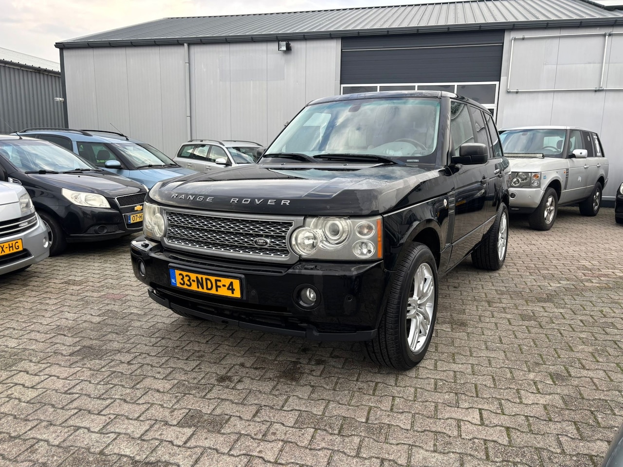 Land Rover Range Rover - 3.6 TDV8 HSE Zwart 2007 Schuifdak DVD - AutoWereld.nl