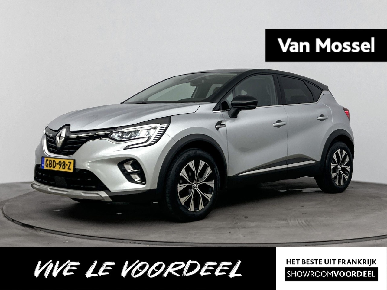 Renault Captur - 1.0 TCe Techno 90PK | Navigatie | Achteruitrijcamera | Half-Lederen Bekleding | Parkeersen - AutoWereld.nl