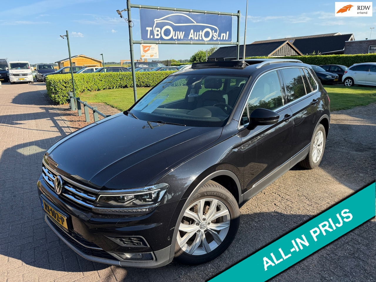 Volkswagen Tiguan - 2.0 TDI 4Motion Highline|360camera|Trekhaak| - AutoWereld.nl