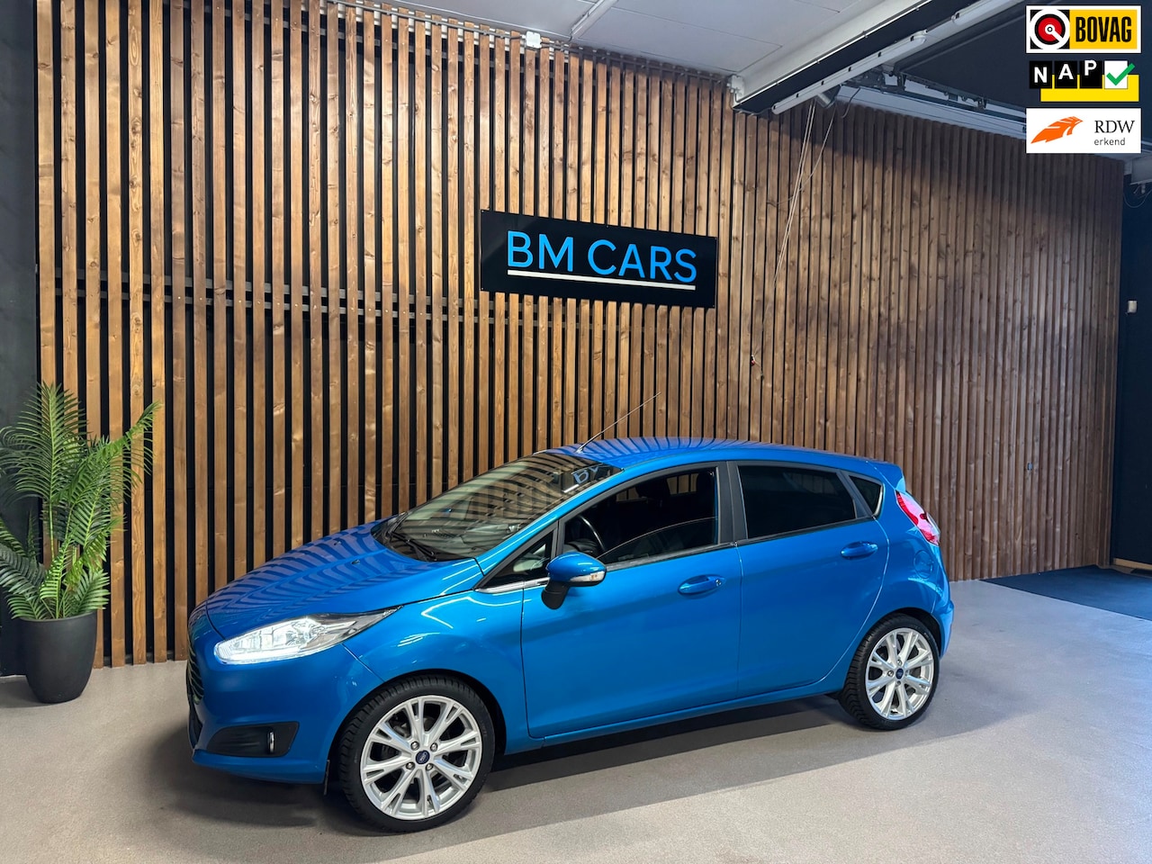 Ford Fiesta - 1.0 EcoBoost Titanium Clima,Cruise,Led,Navi,Pdc - AutoWereld.nl