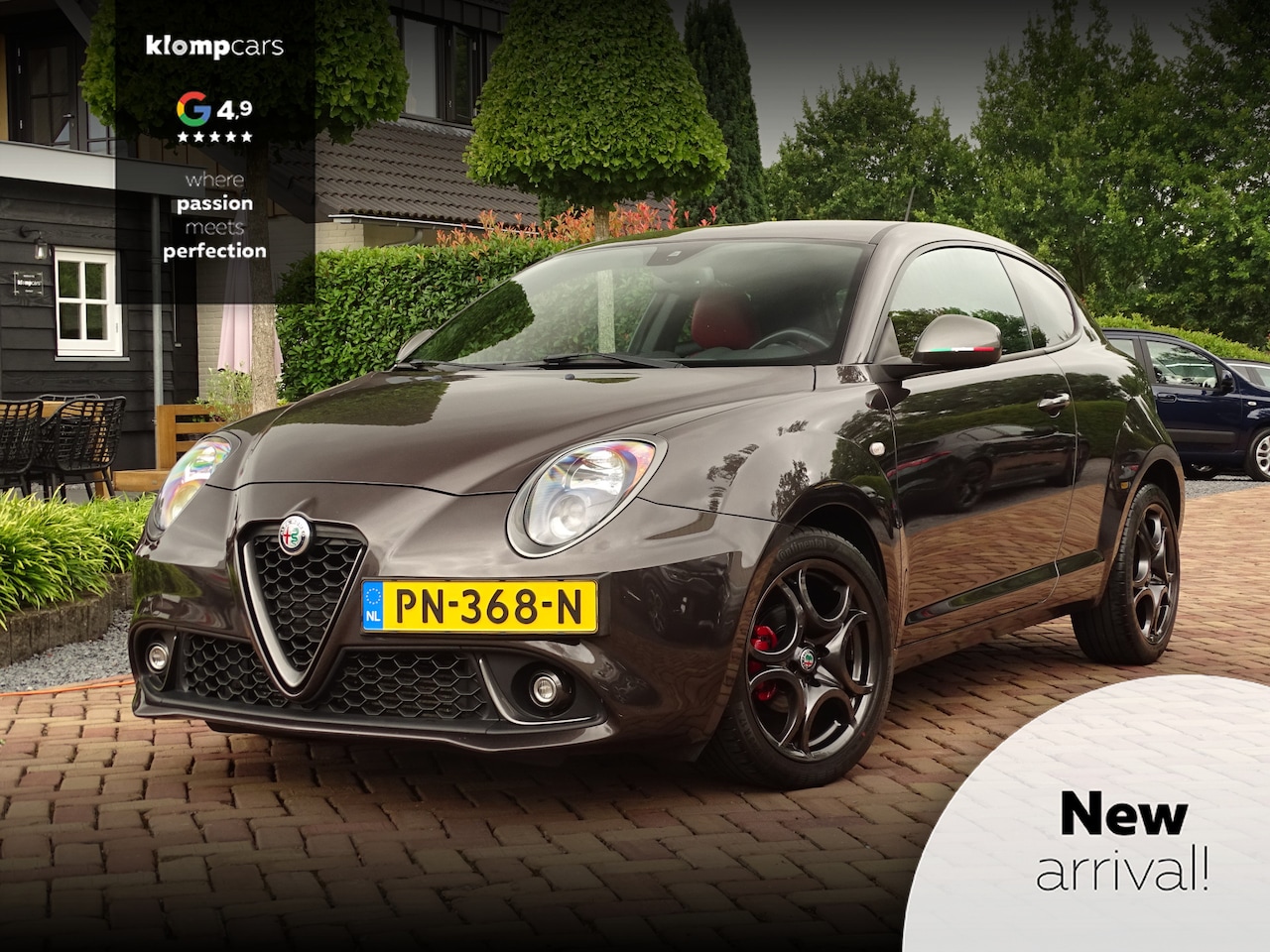 Alfa Romeo MiTo - 0.9 TwinAir | Esclusiva | Rood Leer!! | 17 inch | Stoelverwarming | NAV | 105PK!! - AutoWereld.nl
