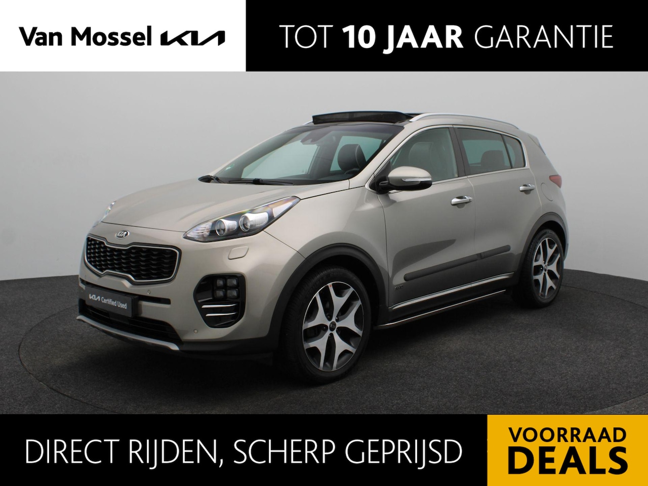 Kia Sportage - 1.6 T-GDI 4WD GT-Line PlusLine | Trekhaak | Climate Control | Cruise Control | Navigatie | - AutoWereld.nl