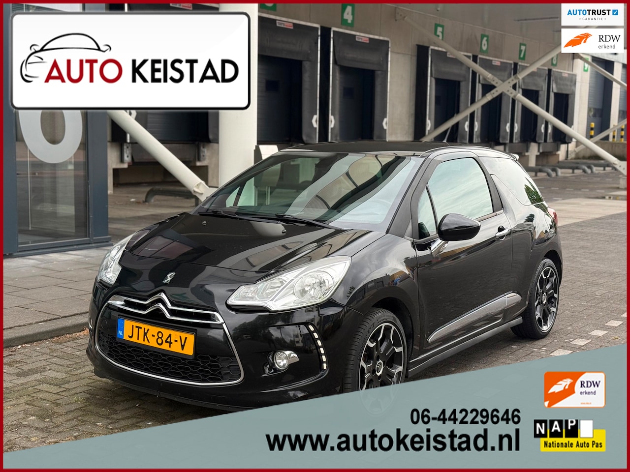 Citroën DS3 - 1.6 THP 156PK CARPLAY/LED/CLIMA! SUPER STAAT! - AutoWereld.nl