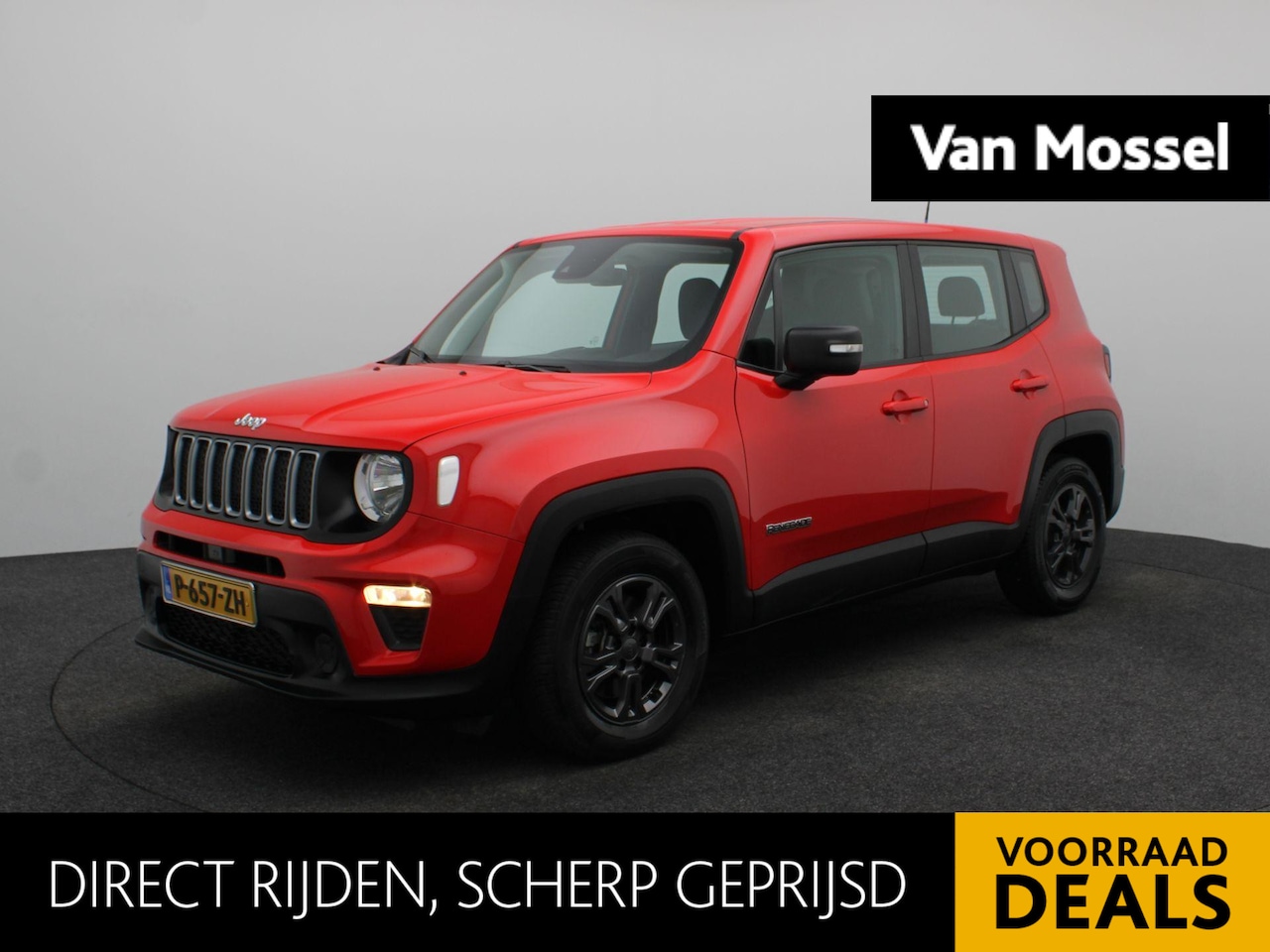 Jeep Renegade - 1.5T e-Hybrid Longitude | Apple Carplay/Android Auto | Cruise control| Parkeersensoren | A - AutoWereld.nl