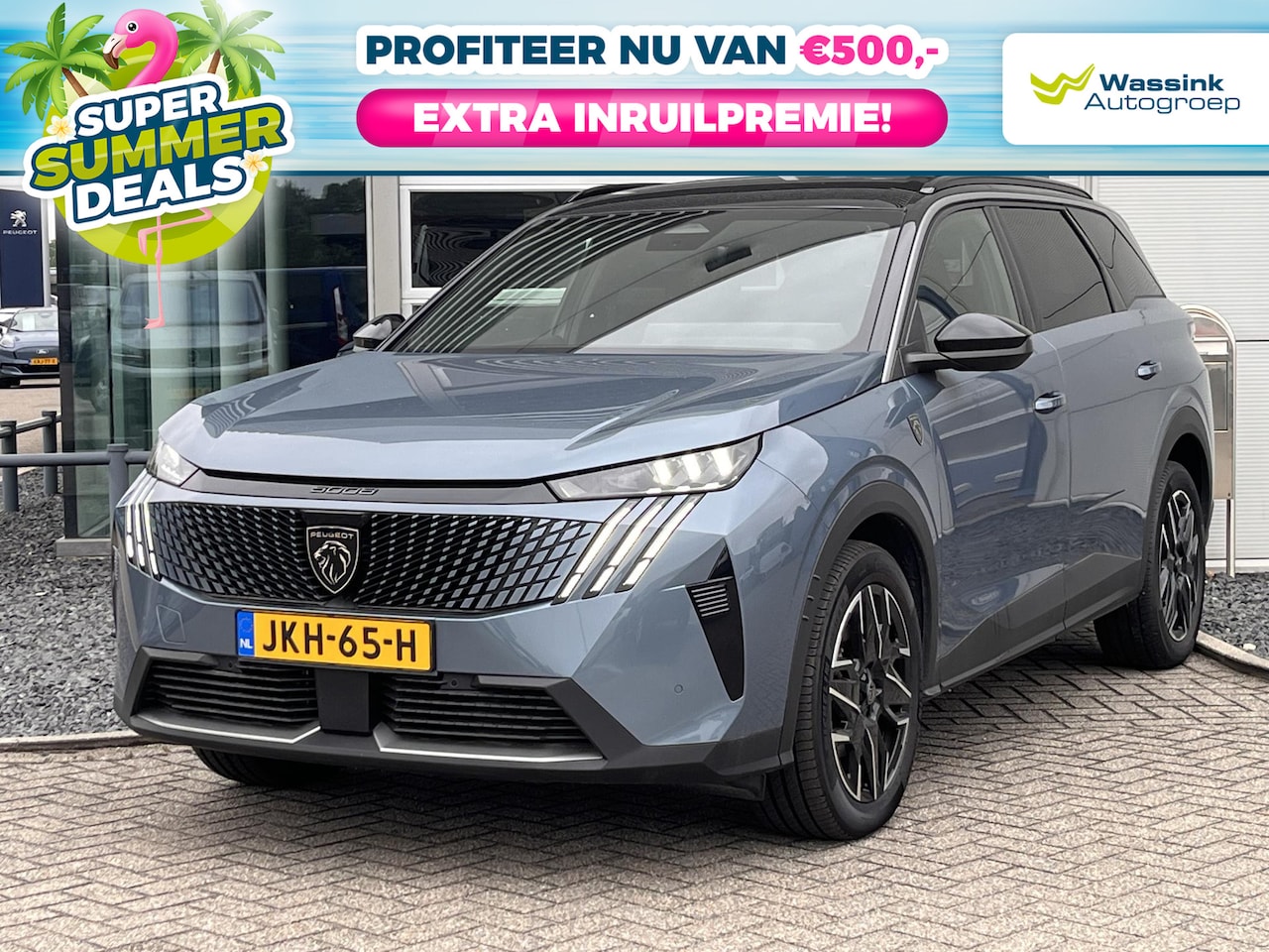 Peugeot 5008 - 1.2 Hybrid 136pk e-DSC6 GT 7-zits | SUMMER DEALS | Cruise Control | Apple Carplay & Androi - AutoWereld.nl
