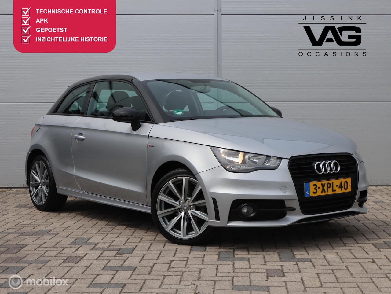 Audi A1 - 1.2 TFSI S line Leer Airco Cruise 17 inch two tone - AutoWereld.nl