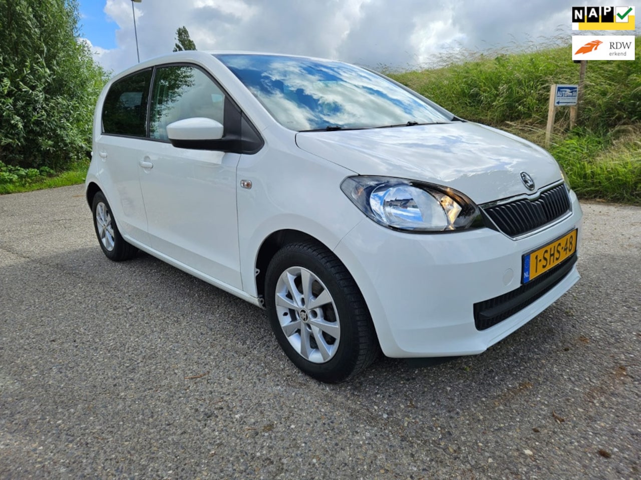 Skoda Citigo - 1.0 Greentech Sprint 1.0 Greentech Sprint,Airco,Cruise Control,LM Velgen,NAP - AutoWereld.nl