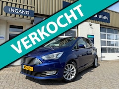 Ford C-Max - 1.0 Titanium|Nieuwe motor|Vol opties|Pano|Trekhaak|