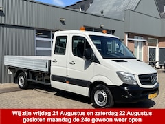 Mercedes-Benz Sprinter - 314 2.2 CDI 432 DC Airco Cruise controle Trekhaak 3500kg trekgewicht 6-Persoons open laadb