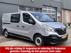 Renault Trafic - 1.6 dCi L2H1 DC Marge Btw /Bpm vrij Airco Cruise controle Navigatie Dubbele cabine 1e eige