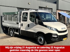 Iveco Daily - 35S11D 2.3 DC 7 persoons 3500kg trekgewicht Airco Euro 5 Pick-up Open laadbak Bakwagen 1e