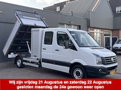 Volkswagen Crafter - 35 2.0 TDI DC Maxi Kipper 3500kg trekgewicht Euro 6 Airco Cruise controle 6-Persoons Telef