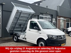 Volkswagen Transporter - 2.0 TDI L1H1 Kipper Elektrische ramen Hoge schotten Kieper Pick-up Open laadbak P-up Bpm v