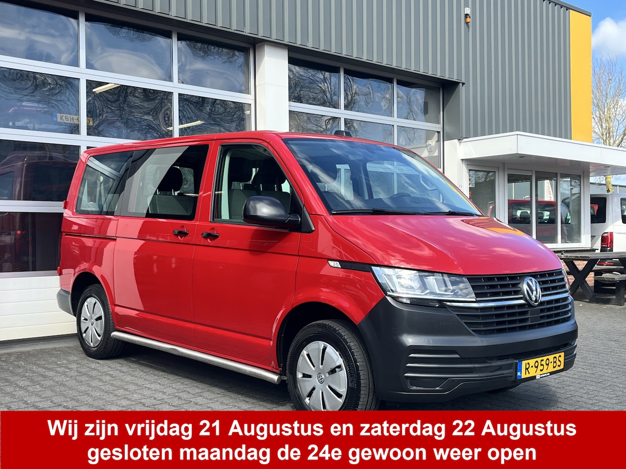 Volkswagen Transporter Kombi - 2.0 TDI L1H1 Exportprijs !! 9-persoons Airco Cruise controle Apple carplay App conect Mini - AutoWereld.nl