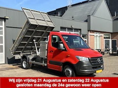 Mercedes-Benz Sprinter - 514 2.2 CDI Kipper Airco Trekhaak 3500kg trekgewicht Telefoonverbinding 3-Persoons Gereeds