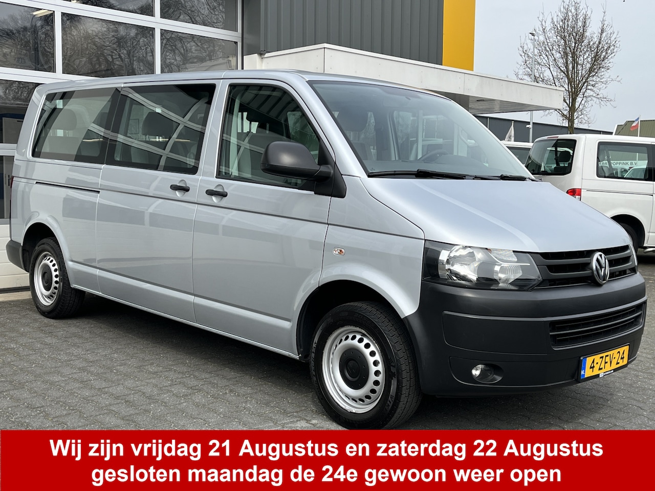 Volkswagen Transporter Kombi - 9 persoons 2.0 TDI L2H1 incl. BTW/ BPM Airco 2-2-2-3 opstelling Lengte 2 EURO 5 Combi Pe - AutoWereld.nl