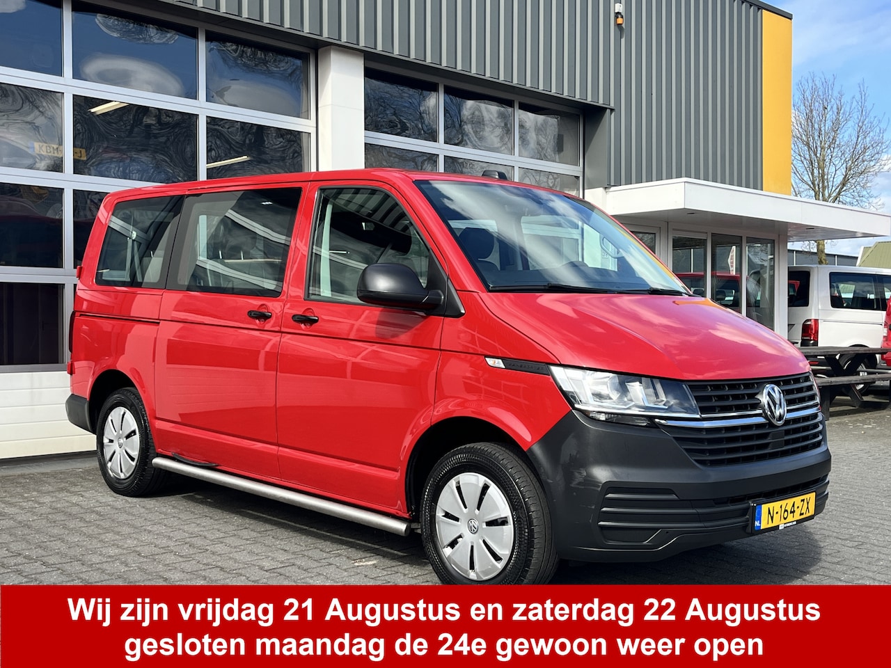 Volkswagen Transporter Kombi - 2.0 TDI L1H1 Comfortline Exportprijs !! 9-persoons Airco Cruise controle Apple carplay App - AutoWereld.nl