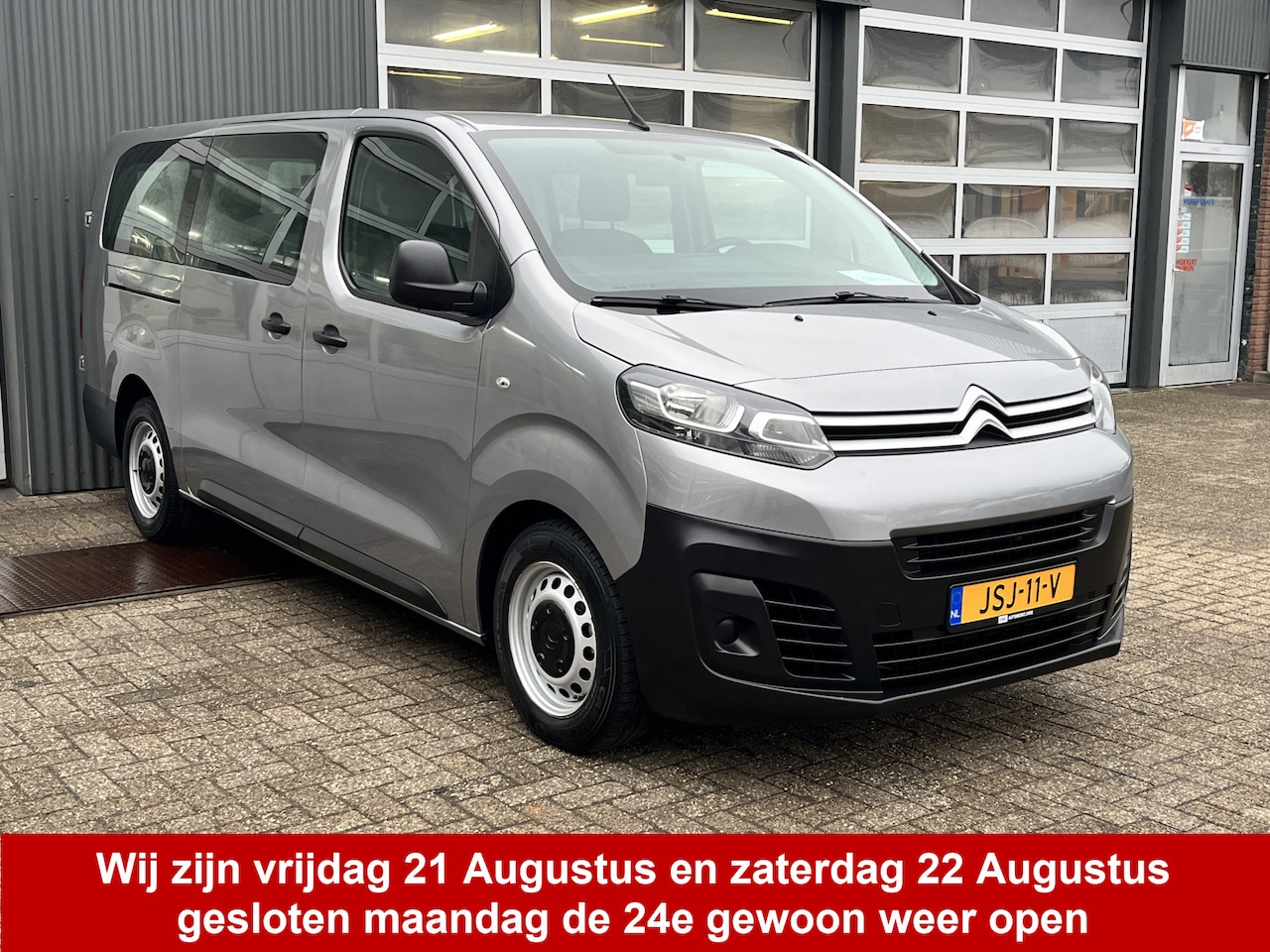 Citroën Jumpy - 1.5 BlueHDi XL Marge BTW en BPM vrij!! Airco Cruise controle Trekhaak 2500kg Navigatiesyst - AutoWereld.nl