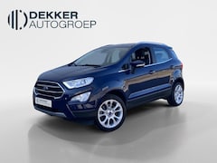 Ford EcoSport - 1.0 EcoBoost 125 pk Titanium Apple Carplay/Android Auto - 17" lichtmetalen velgen - Half l