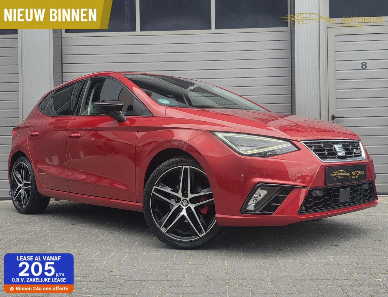 SEAT Ibiza - 1.0 TSI FR Alcantara/ACC/Led/Camara/Carplay/Beats/Sfeer/ - AutoWereld.nl