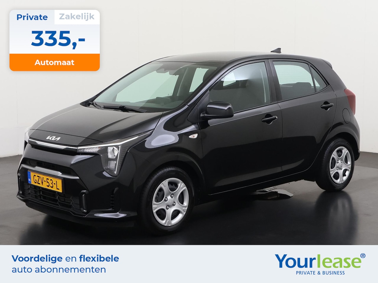 Kia Picanto - 1.0 DPI DynamicLine Automaat | All-in 335,- Private Lease | Direct uit voorraad - AutoWereld.nl