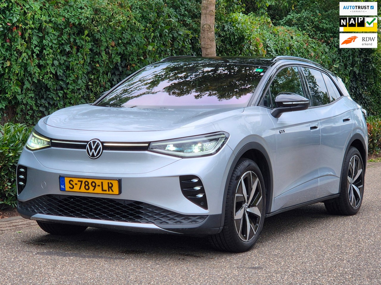 Volkswagen ID.4 - GTX 4Motion 77 kWh 1e Eig. 95,4% SoH Sport NAP NL CarPlay LED Trekhaak Camera BTW Auto SUV - AutoWereld.nl
