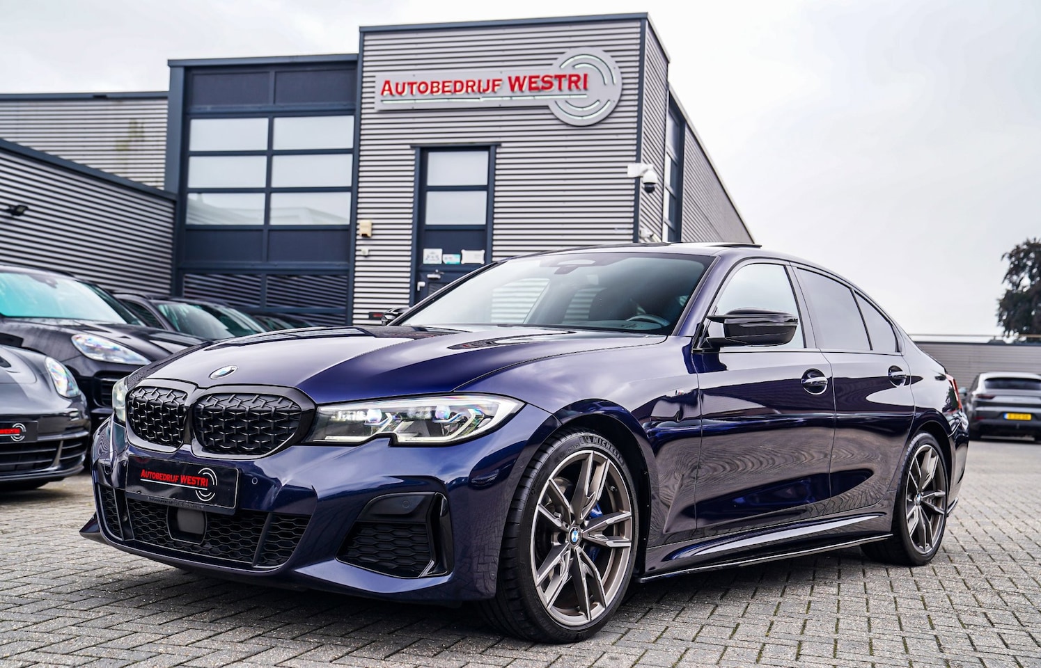 BMW 3-serie - M340i xDrive High Executive | Schuifdak | Mosselman Tuning | Head up | Carplay | HarmanKar - AutoWereld.nl