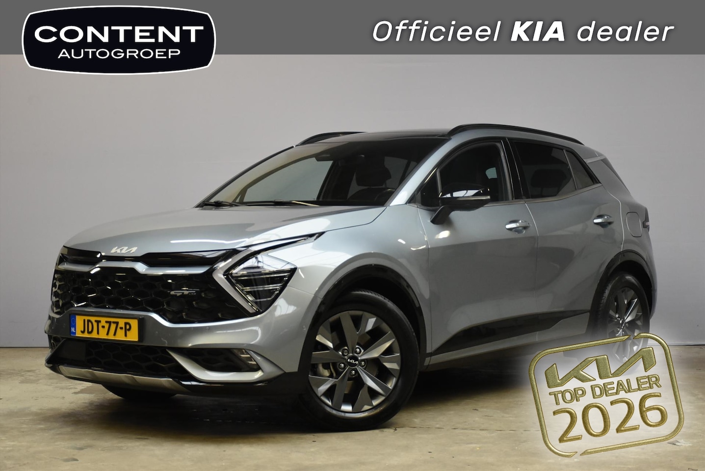 Kia Sportage - 1.6 T-GDi 230pk Hybrid AT6 GT-PlusLine - AutoWereld.nl