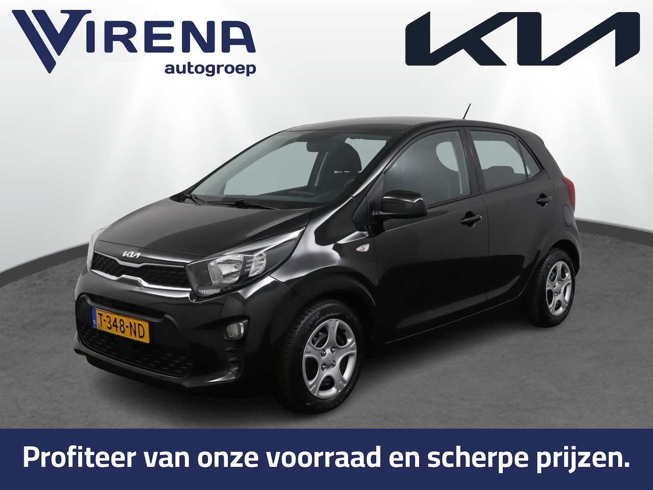 Kia Picanto - 1.0 DPi ComfortLine - Airco - Cruise Control - Radio - Fabrieksgarantie tot 07-2030 - AutoWereld.nl